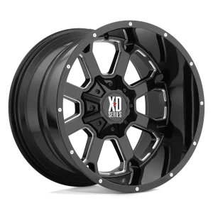 XD Series – XD825 BUCK 25 – Black – 20″x10″ -24mm – Summer Wheels – XD82521043324N